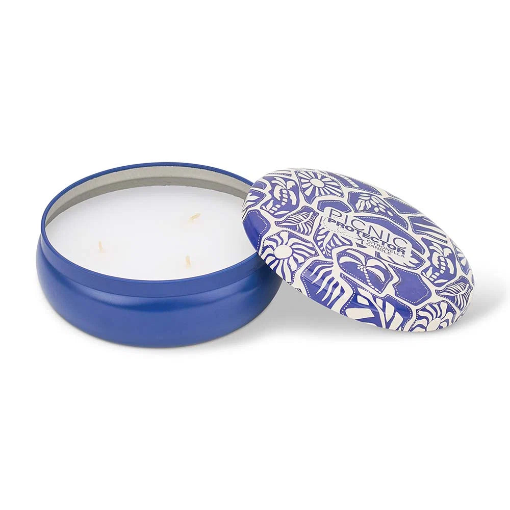 Picnic Protector Citronella Candle - Blue Oasis