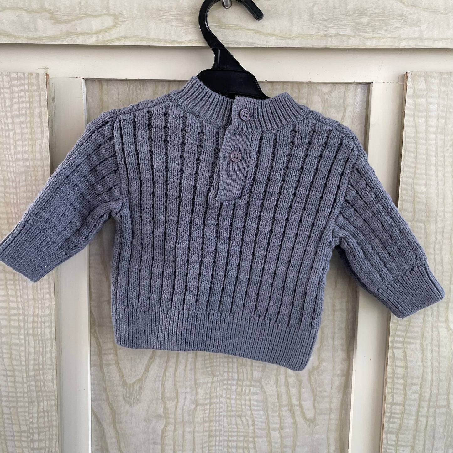 (0000) Baby Berry Navy Knit Jumper