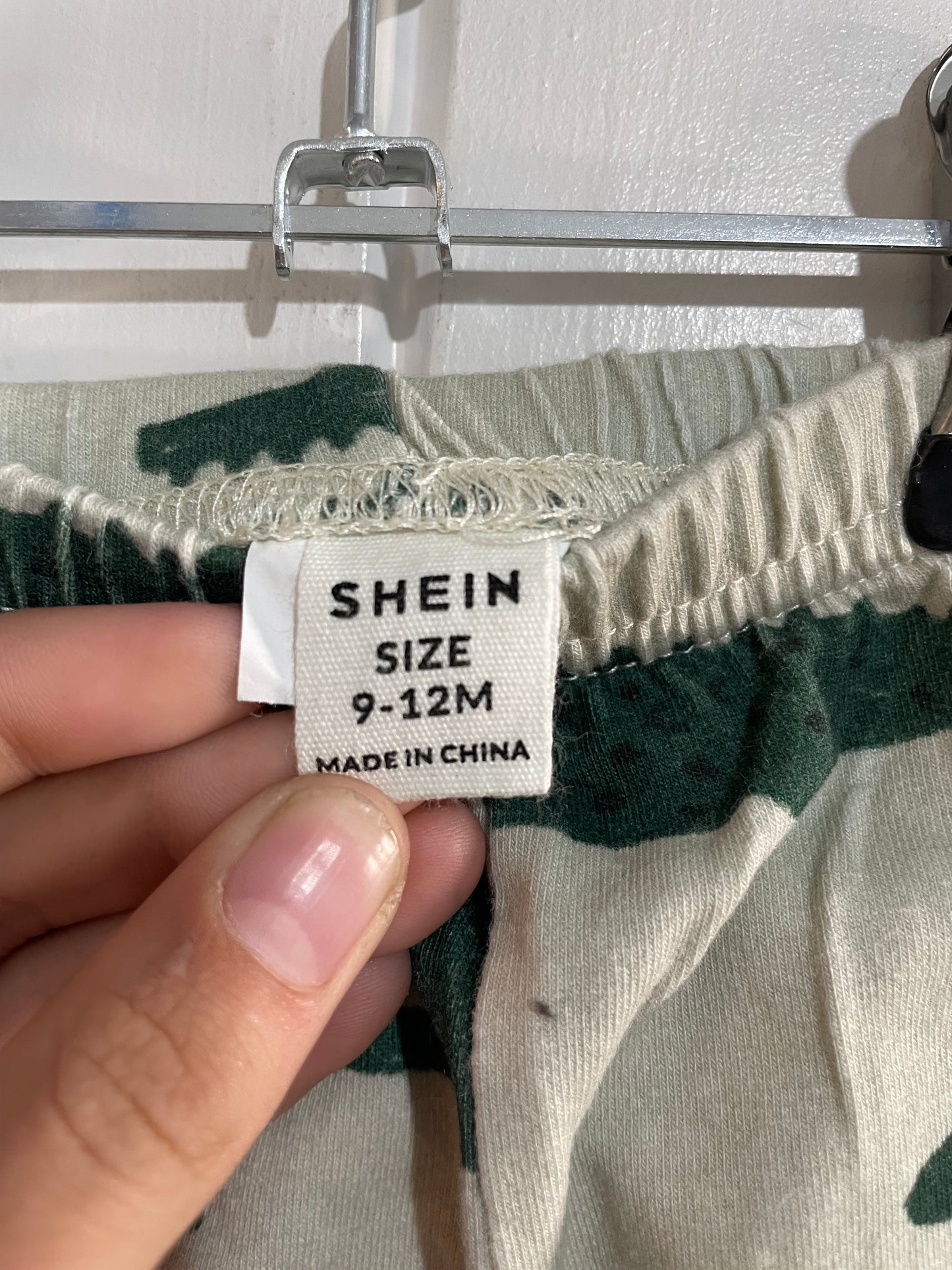 (9-12mJNR) Shein | Croc Shorts