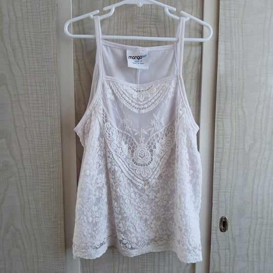 (12 kids) Mango Surf White Blouse