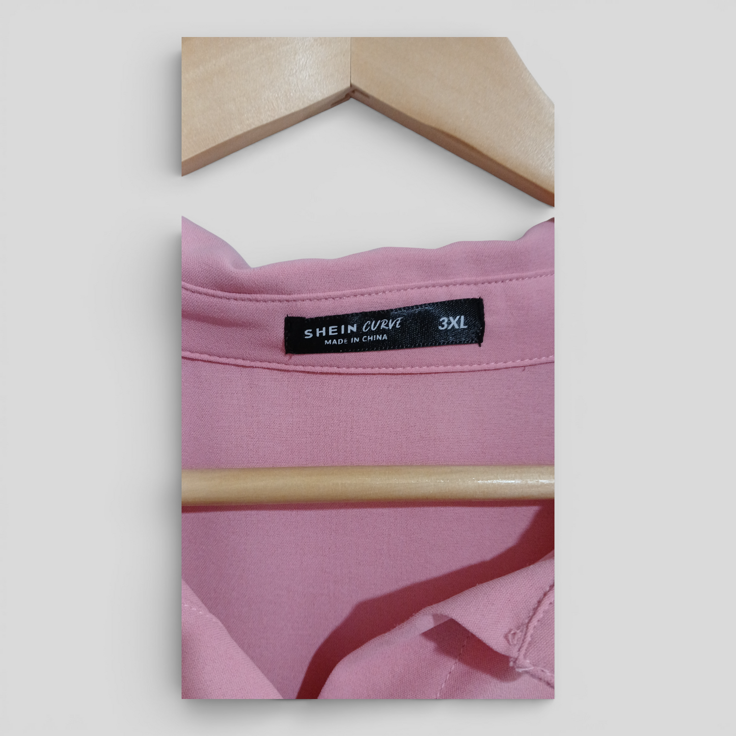 (3XL) Shein Curve | Pink Blouse