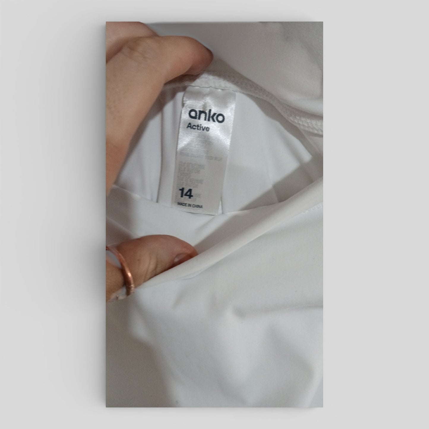 (14) Anko Active | White Skort