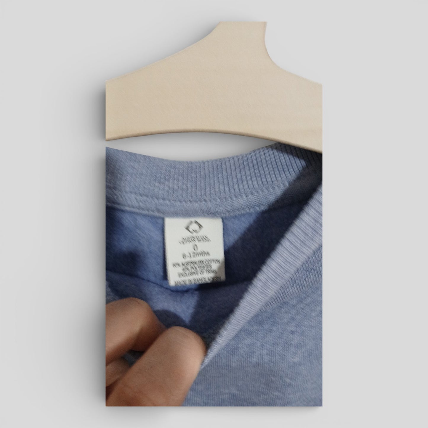 (0JNR) Australian Cotton | Blue Jumper