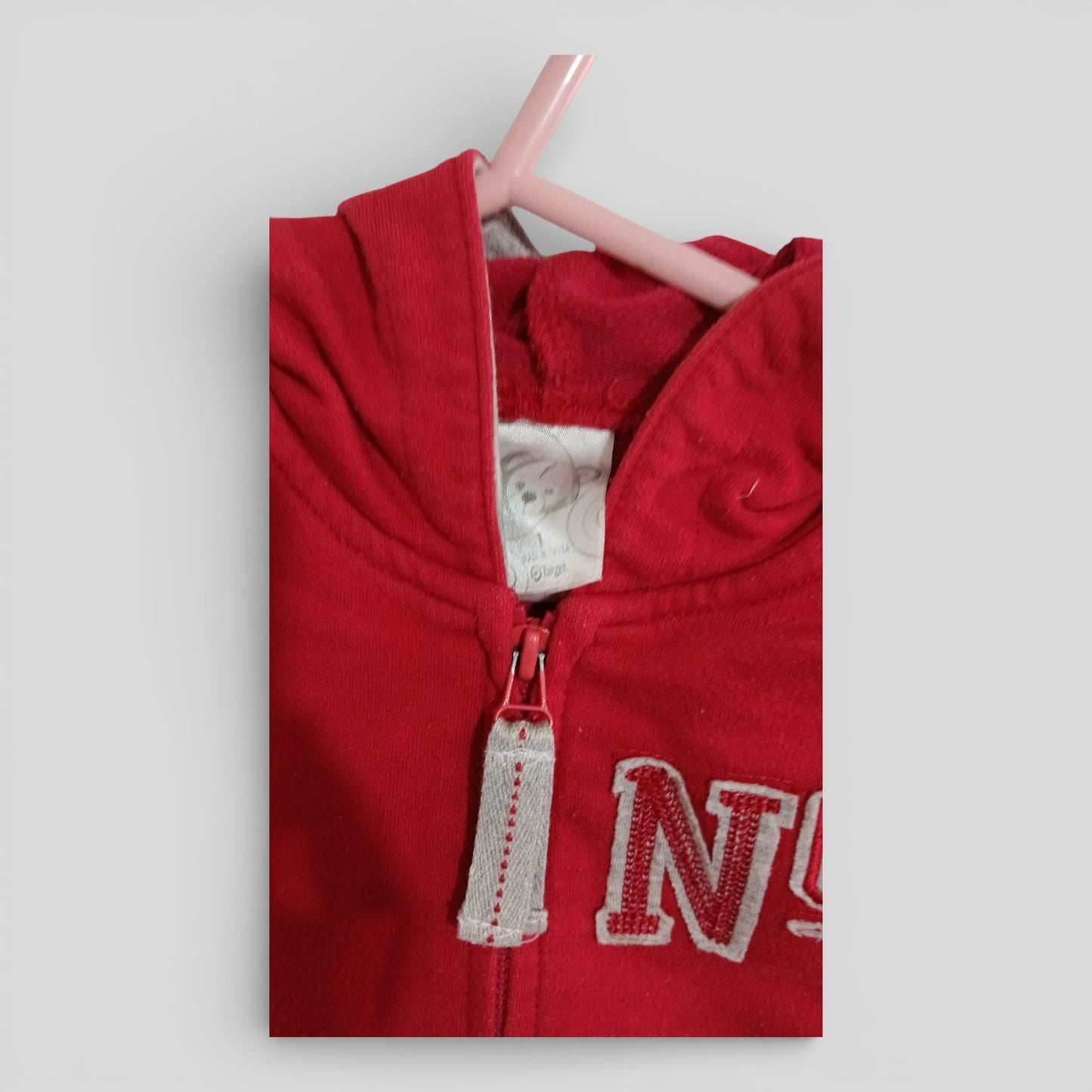 (1JNR) Target | Red Zip Hoodie