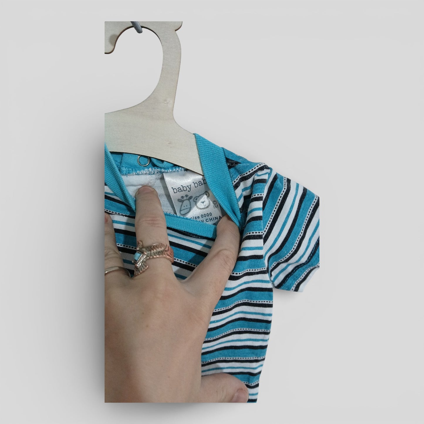 (0000JNR) Baby Baby | Striped Tee