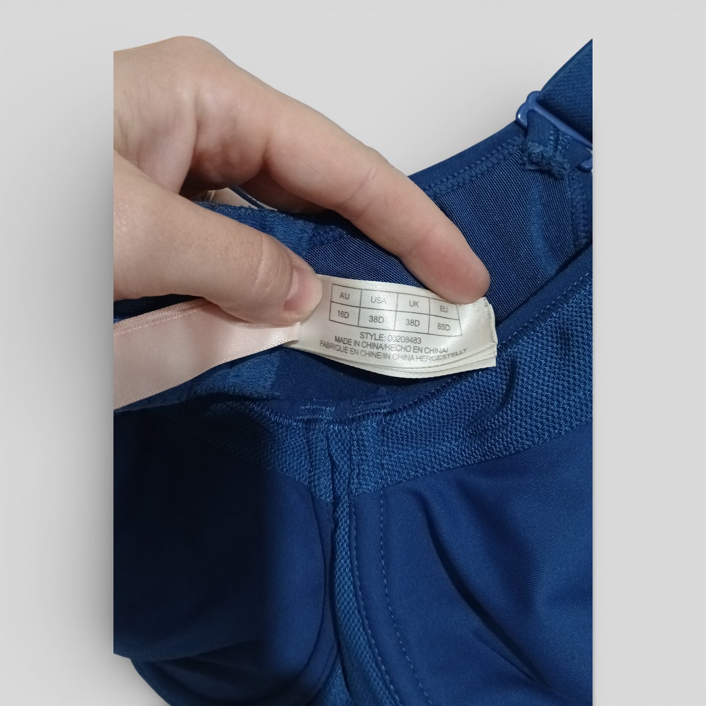 (16D) Hips & Curves | Navy Bra