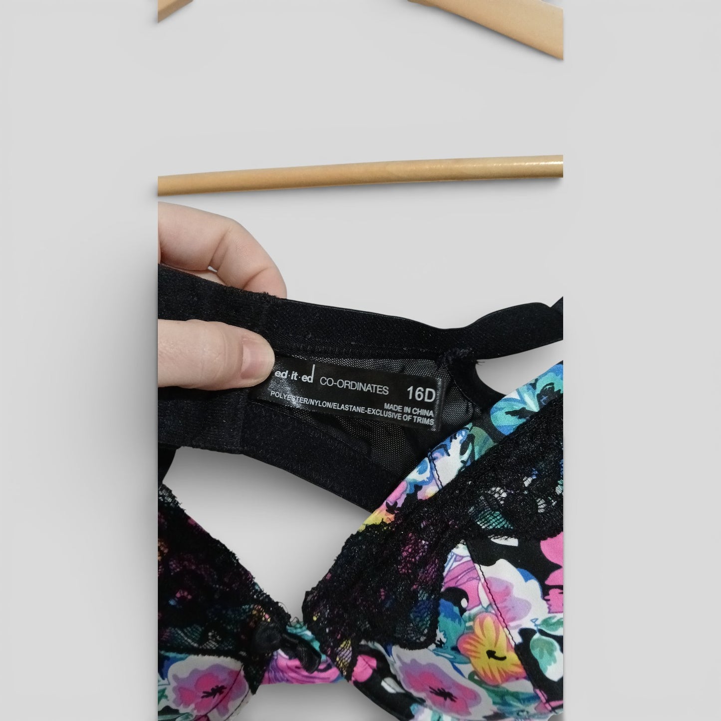 (16D) Edited | Floral Bra