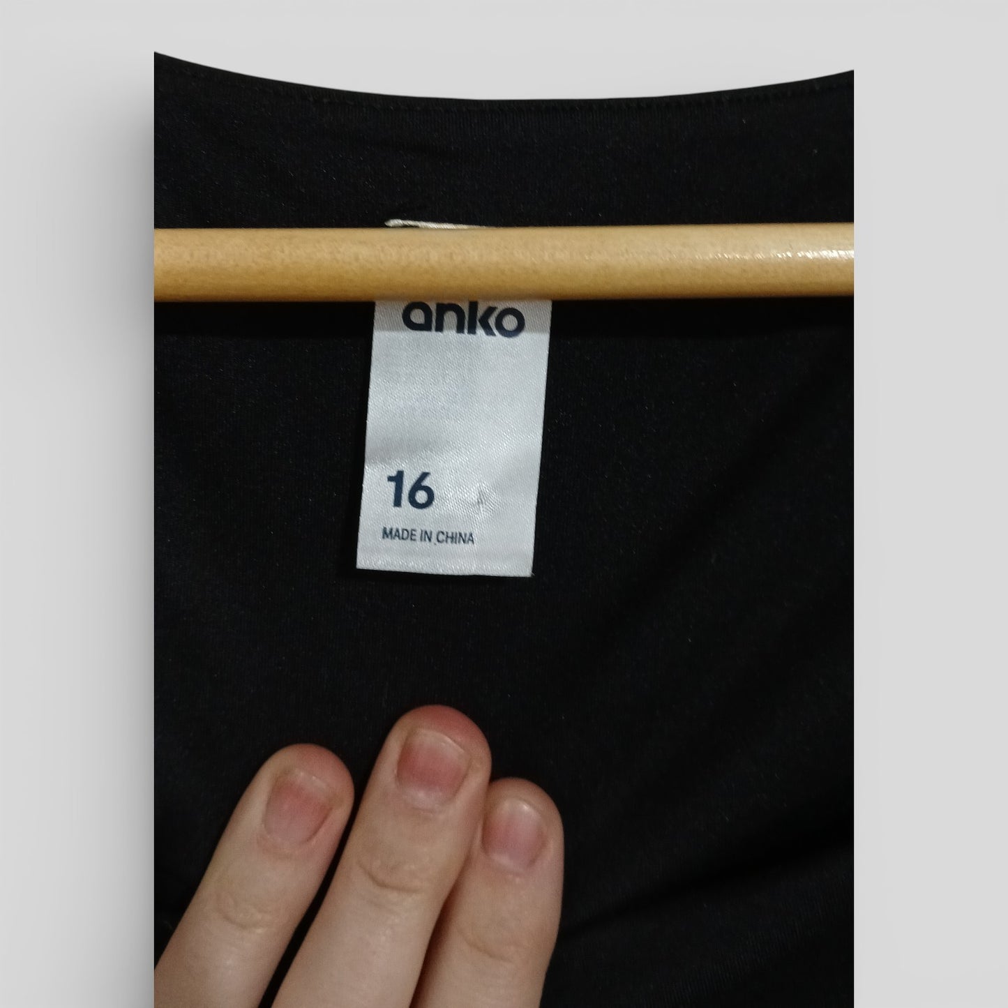 (16) Anko | Black Bodysuit
