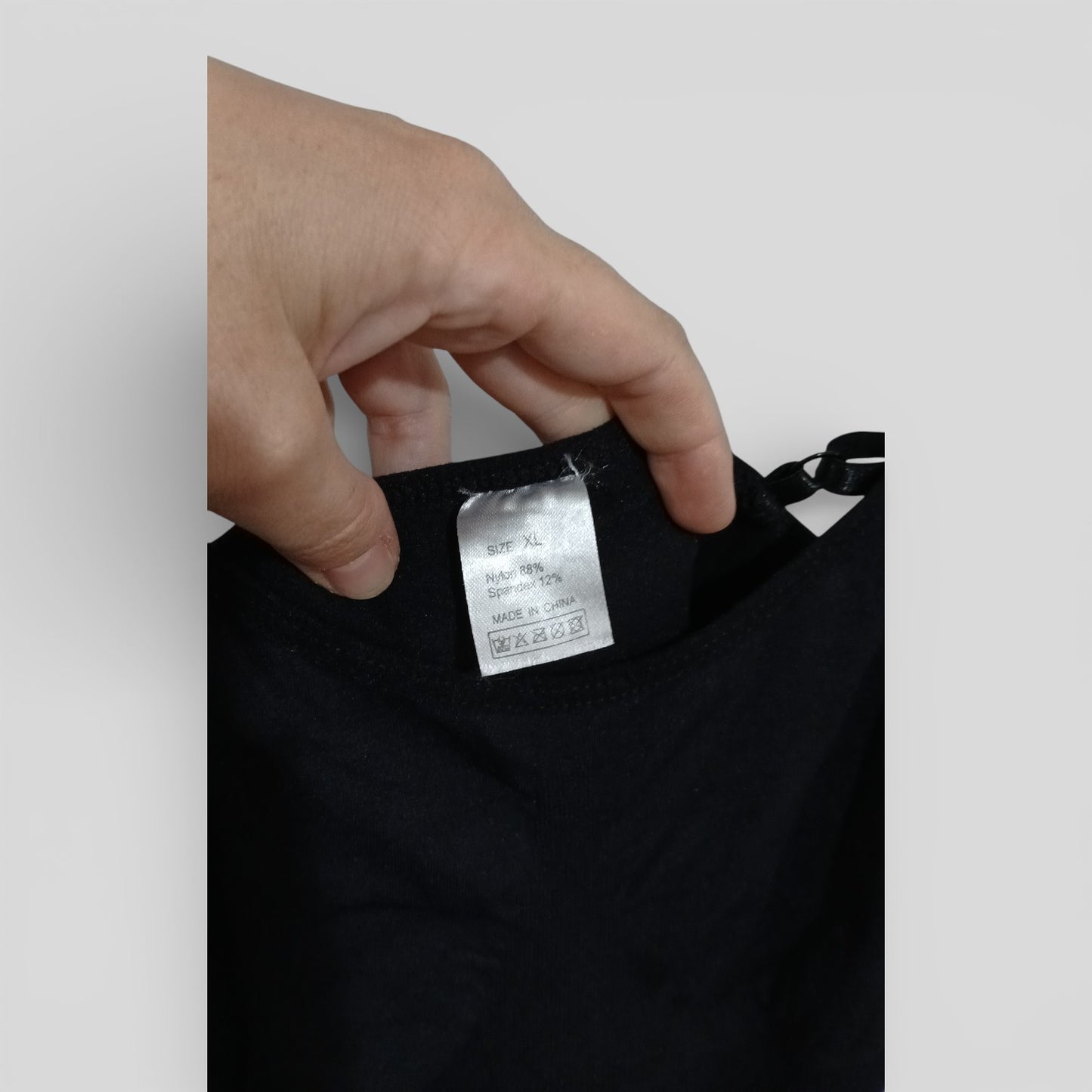 (XL) Black Bodysuit Shapewear