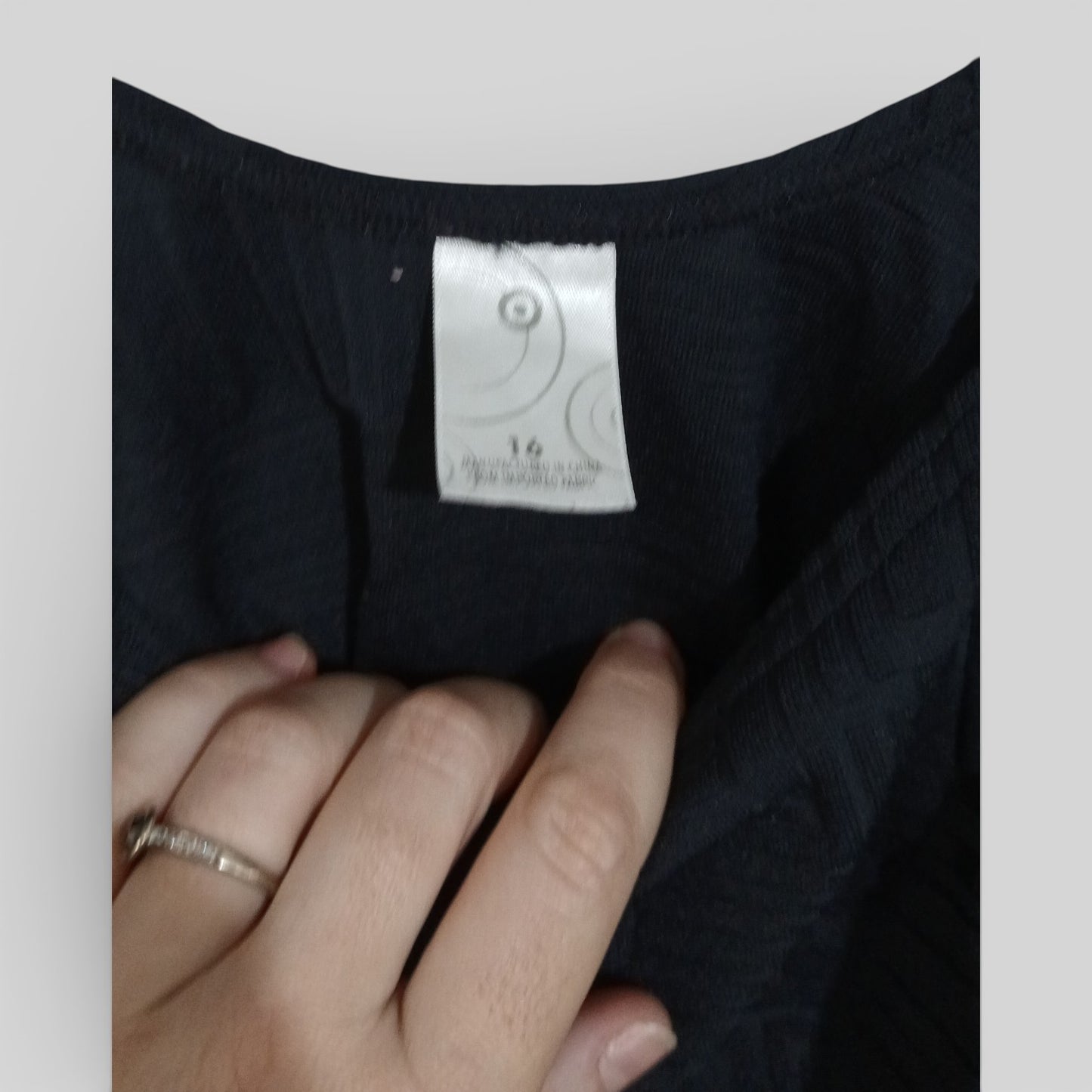 (16) Target | Black Swim Top