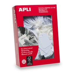 MERCHANDISING TAGS APLI 396 50X70MM WHITE (each)