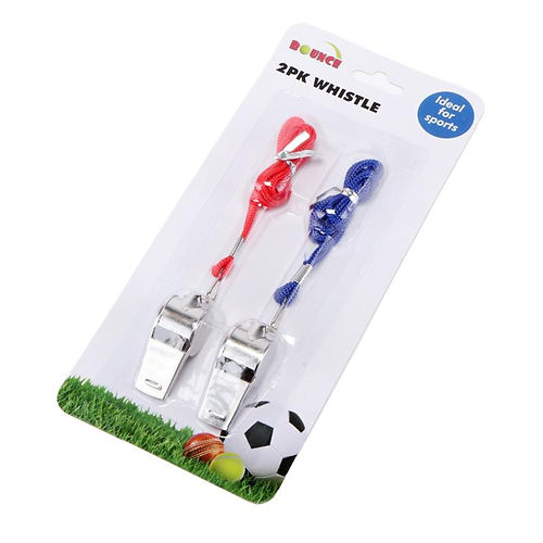 Whistle with Cord 2pk
