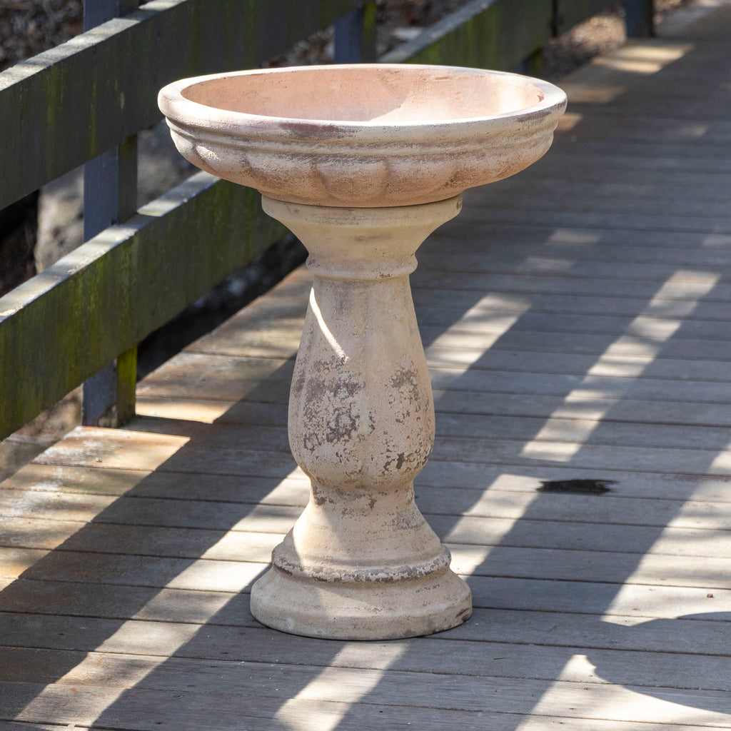Bird Bath Palermo Antique Terracotta 46x59