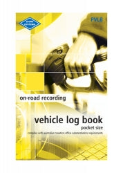 VEHICLE LOG BOOK ZIONS POCKET YELLOW COVER PVLB