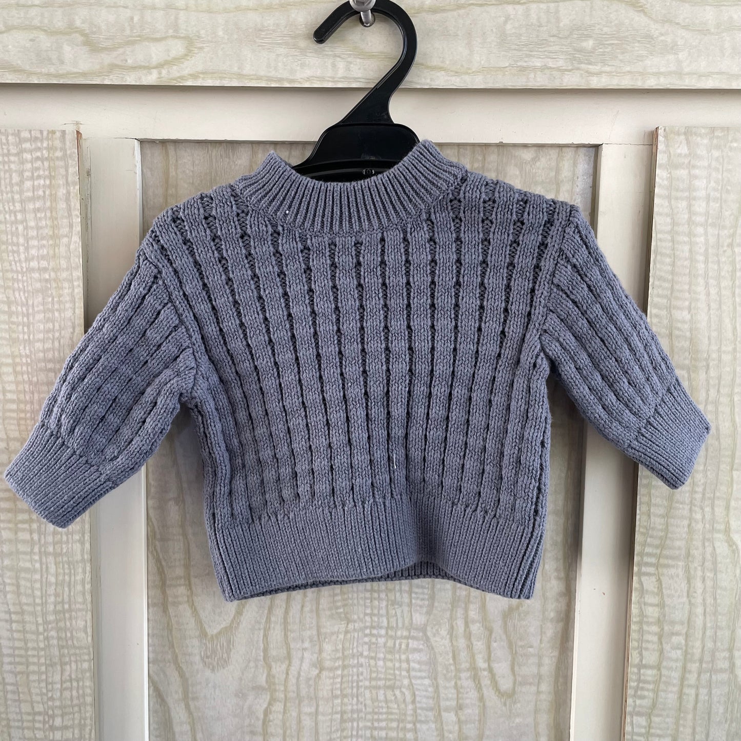 (0000) Baby Berry Navy Knit Jumper