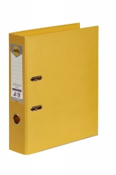 LEVER ARCH FILE MARBIG A4 PE LEMON