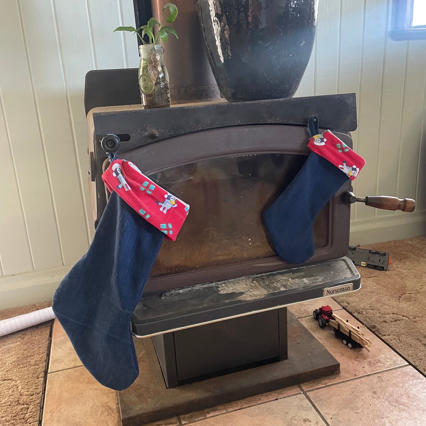 Levi's X Bluey Christmas Stocking MINI ♻️ ZERO WASTE