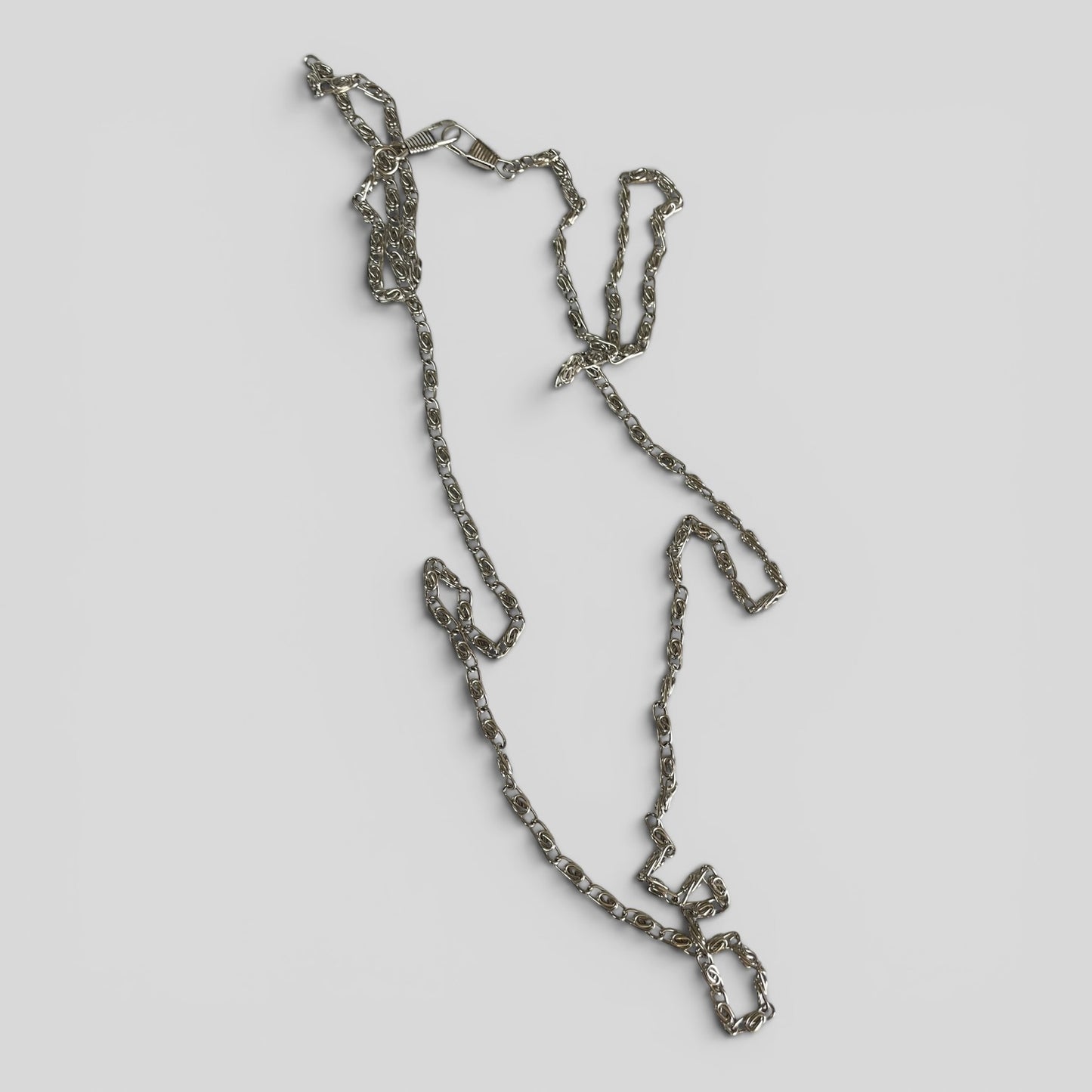 Necklace Long Silver Chain