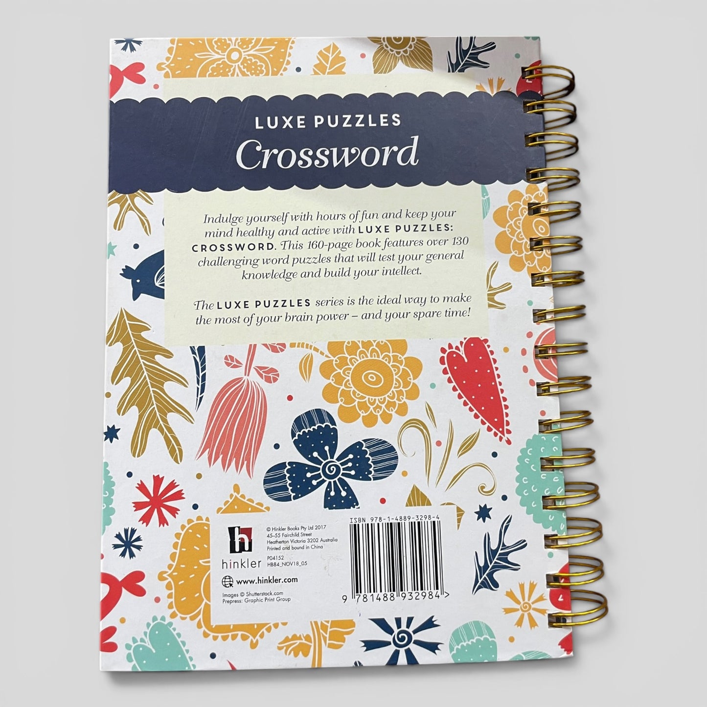 Luxe Puzzles | Crossword Book
