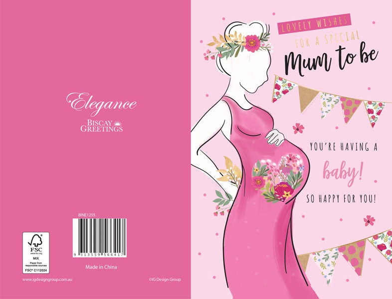 Mum to Be Card | Elegance
