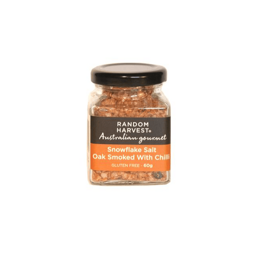 Oak Smoked Salt with Chilli 60g | Random Harvest Gourmet