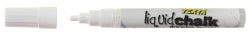 MARKER LIQUID CHALK TEXTA DRY WIPE BULLET WHITE