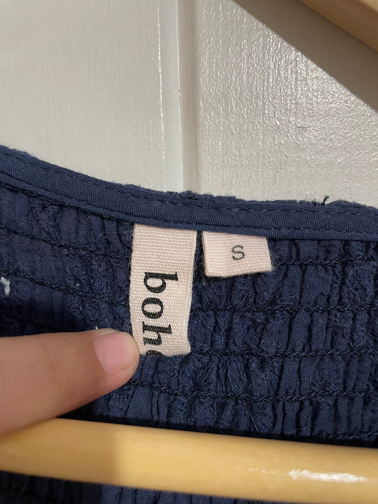 (S) Boho | Navy Dress