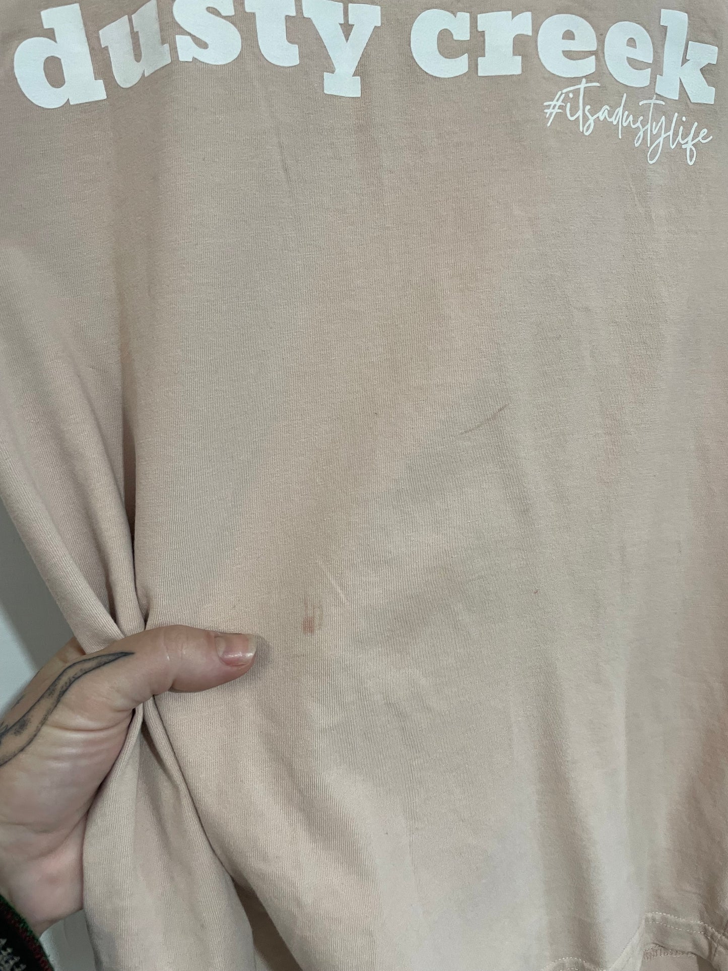 (M) Dusty Creek | Dusty Pink Tee