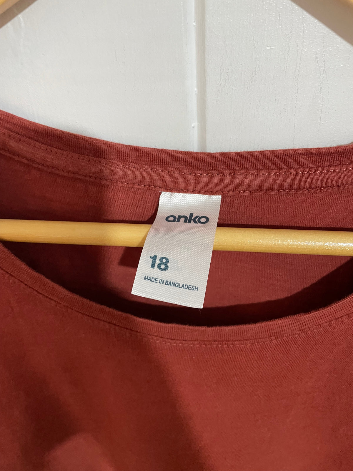 (18) Anko | Rust Blouse