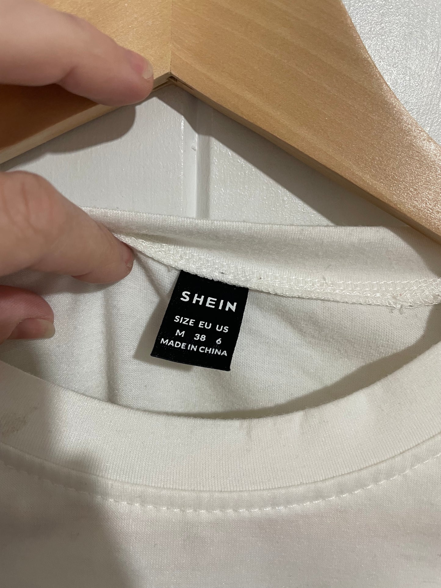 (M) Shein | White Van Tee