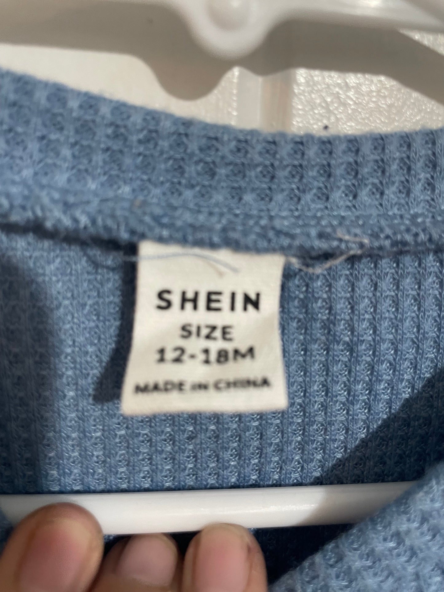 (1JNR) Shein | Blue Tee