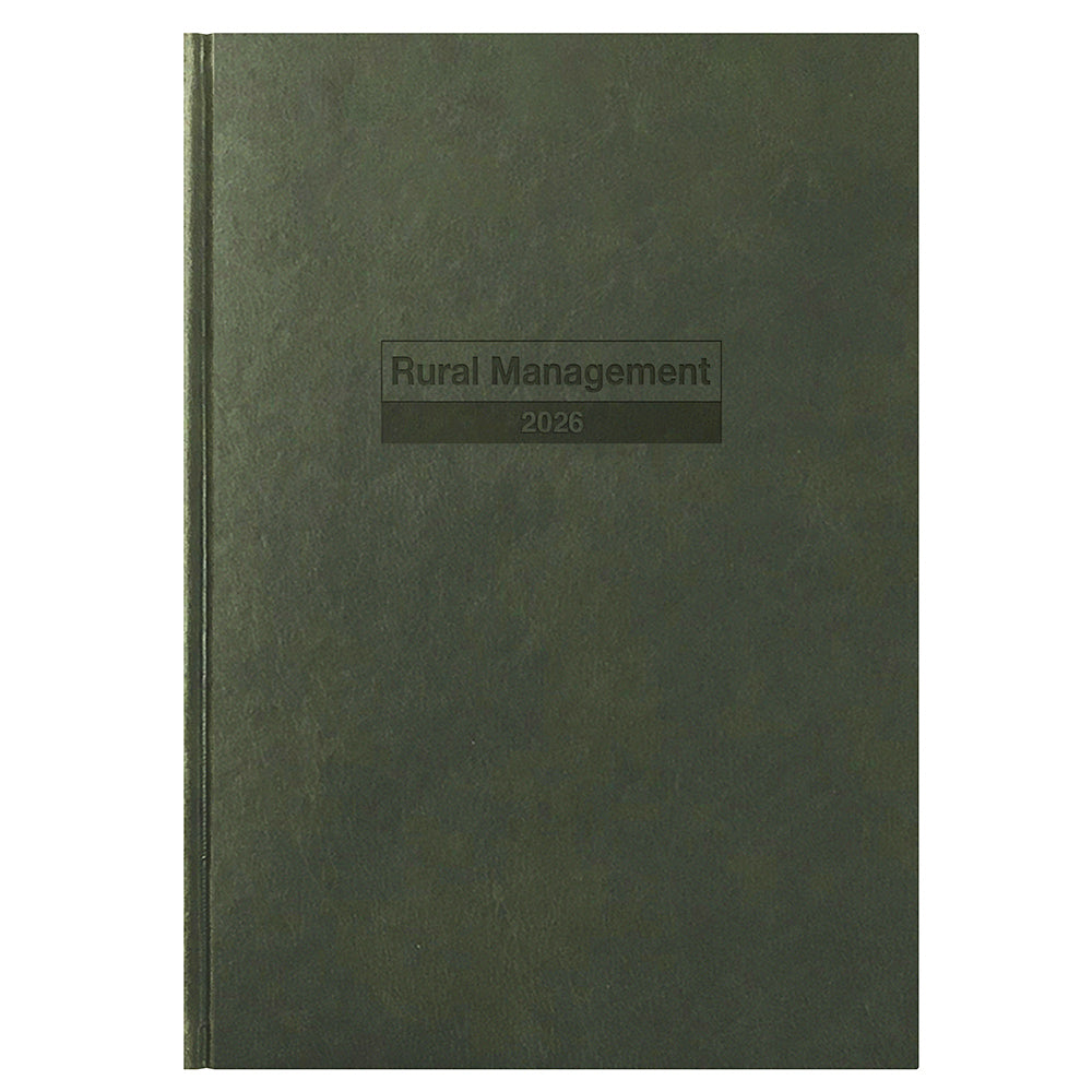 DIARY 2026 COLLINS RURAL A4 MANAGEMENT 2DTP GREEN