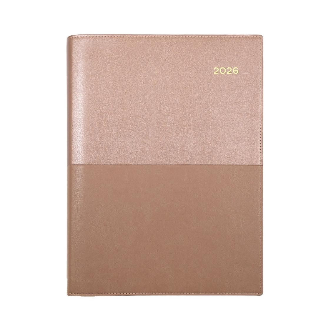 DIARY 2026 COLLINS VANESSA A4 145.V49 1DTP ROSE GOLD