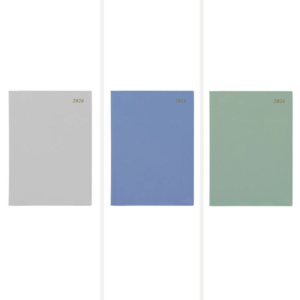 DIARY 2026 CUMBERLAND SOHO 41SSH A4 PVC SPIRAL 1DTP ASSORTED