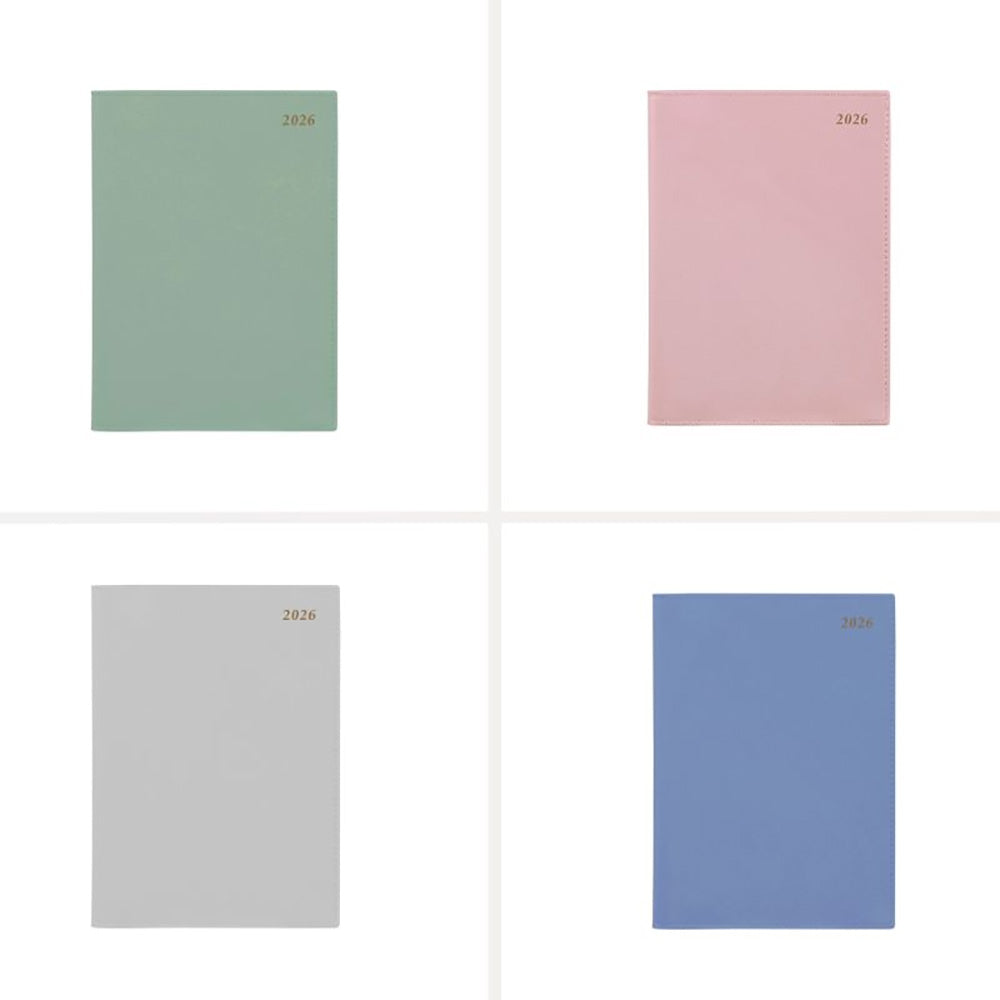 DIARY 2026 CUMBERLAND SOHO 57SSH A5 PVC SPIRAL WTV ASSORTED