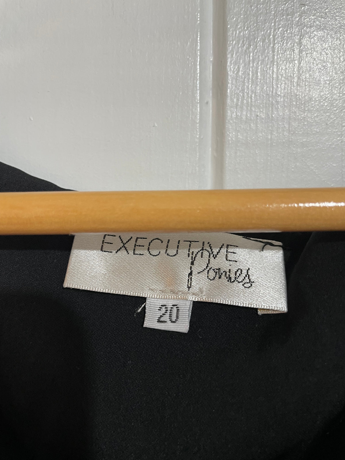 (20) Executive Ponies | Black Dress