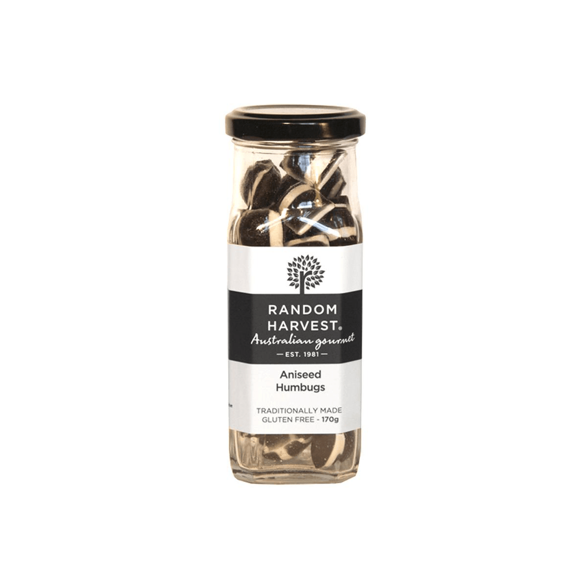 Aniseed Humbugs 170g | Random Harvest Gourmet