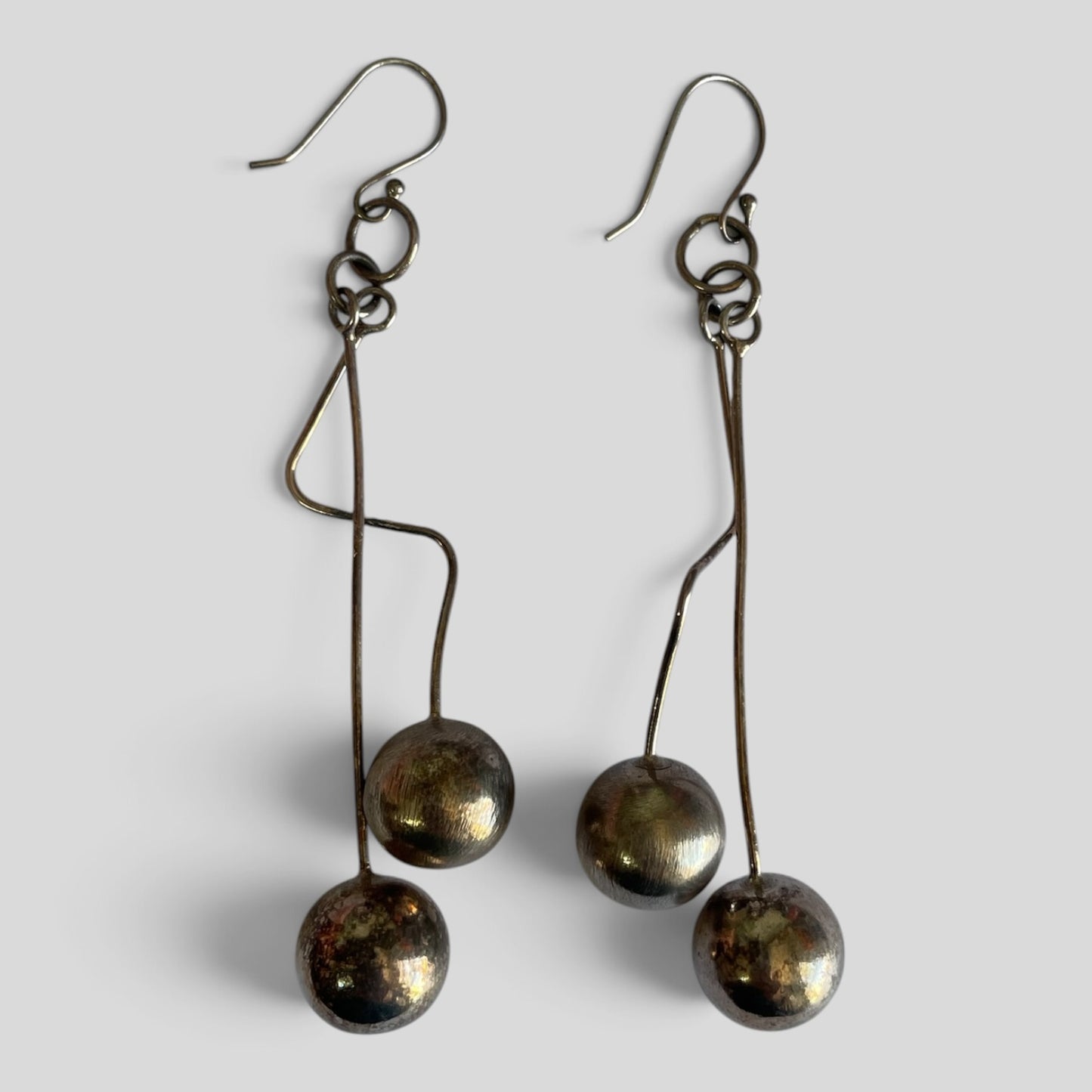 Earrings | Silver Balls