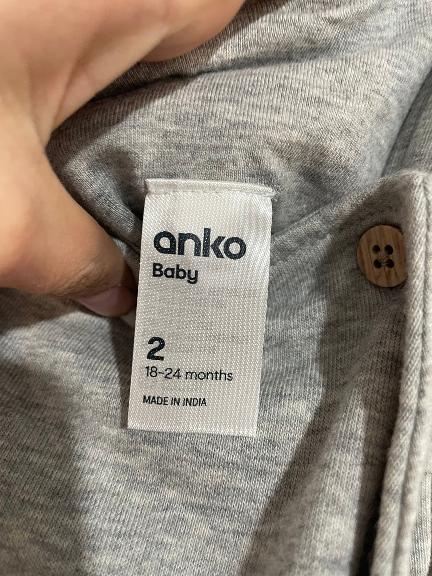 (2JNR) Anko | Grey Overalls
