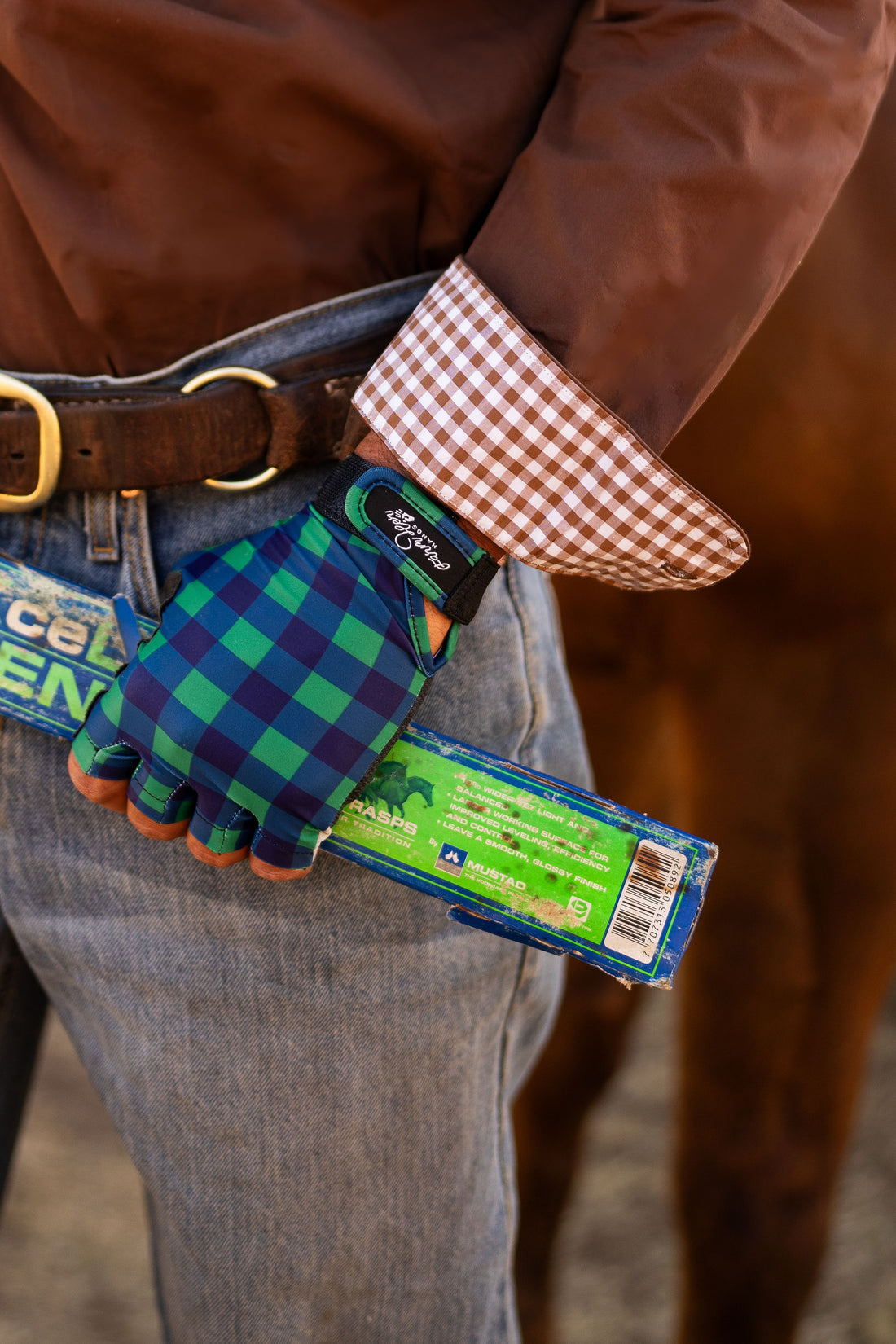 FarmHER Hands | 'Emerald Sky' | UPF50+ Gloves