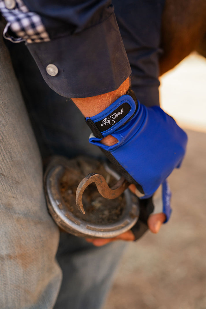 FarmHER Hands | 'The Staple Blue' | UPF50+ Gloves