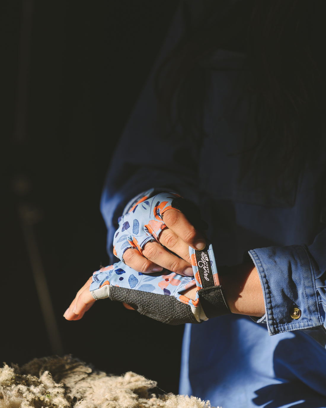 FarmHER Hands | 'Spring Blossom' | UPF50+ Gloves