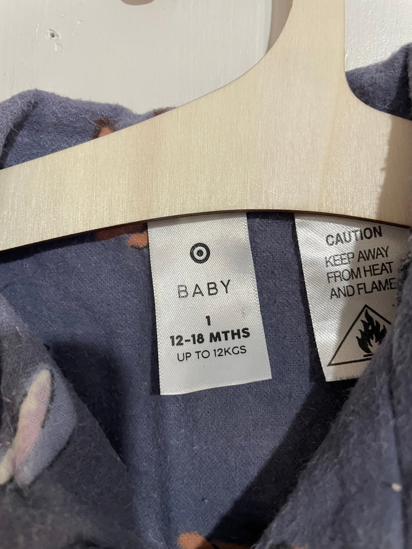 (1JNR) Target | Dog Flanellette PJ Shirt
