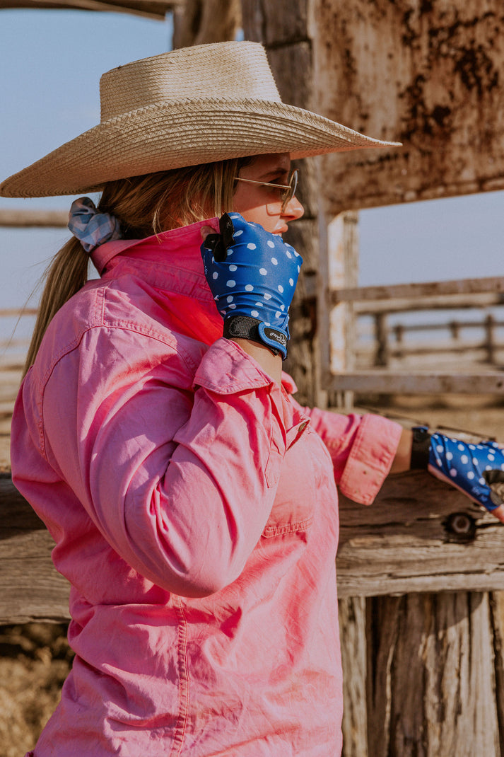 FarmHER Hands | 'Dottie' | UPF50+ Gloves