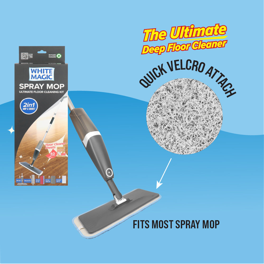 Floor Eraser Sponge 2 Pack | White Magic