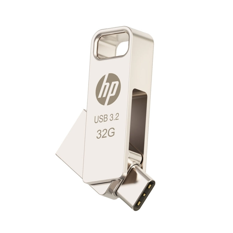 USB HP ROTATING POCKET DISK 3.2 32GB USB A-C 2 IN 1