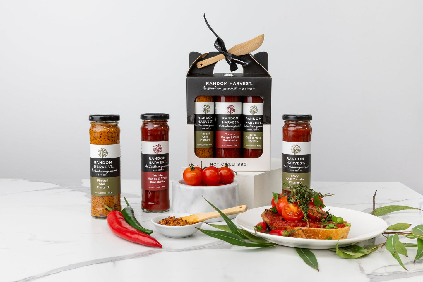 Chutney Trio Carry Case Gift Pack | Random Harvest Gourmet