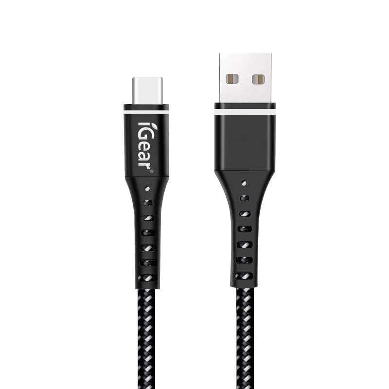 iGear | CABLE TYPE C 1MTR HEAVY DUTY - BLACK