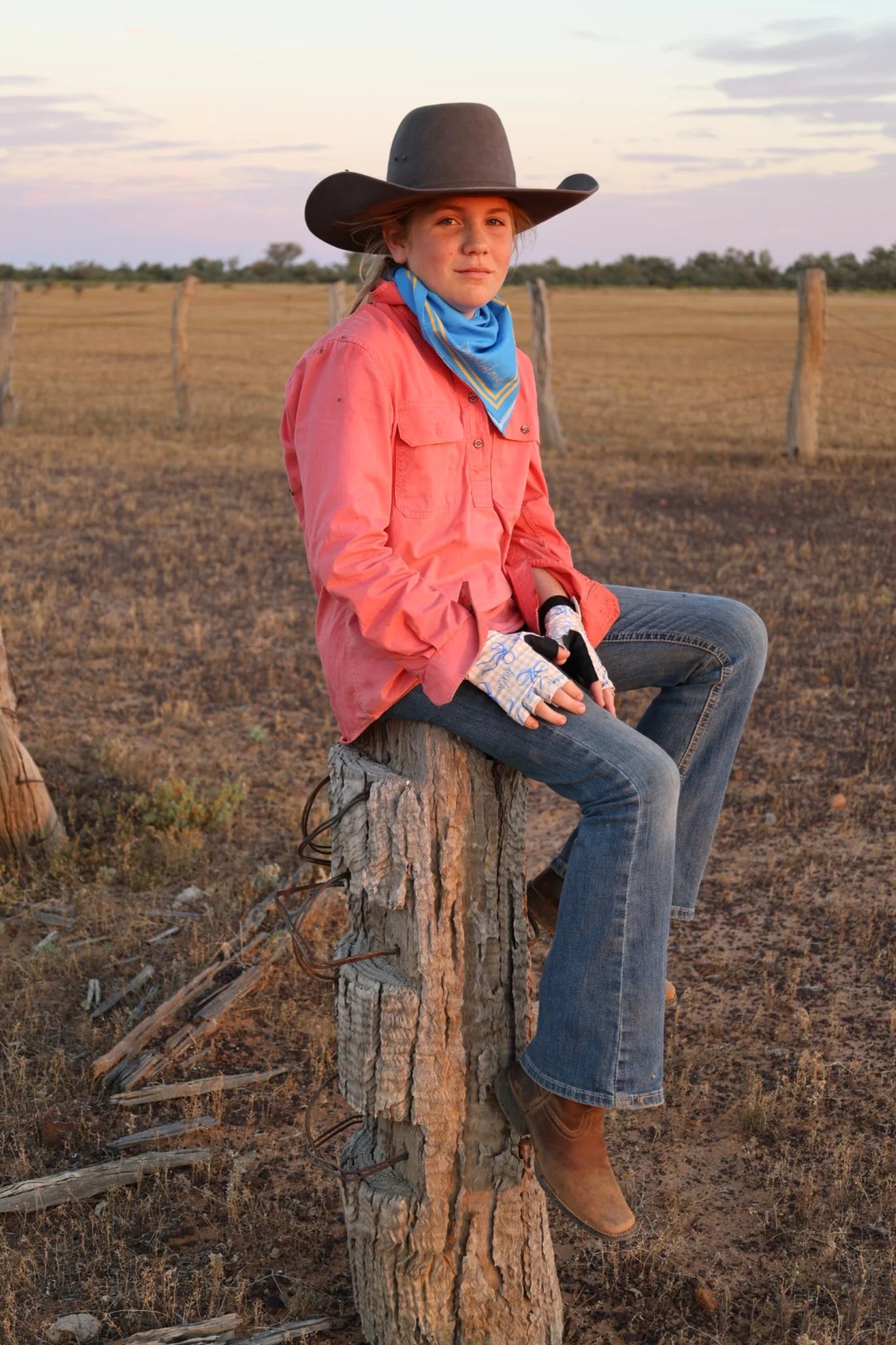 Bluebelle Neck Scarf | Farmher Hands