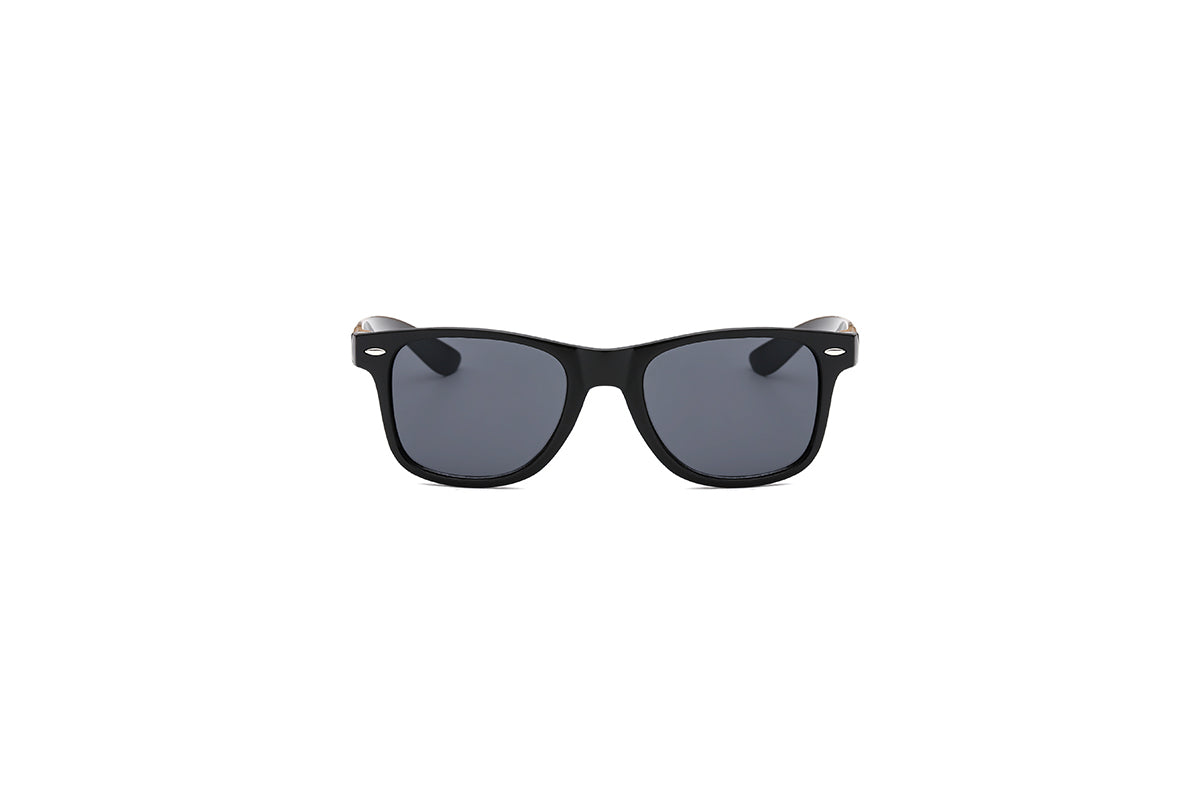 Mr White Classic Matte Black Sunglasses Polarised